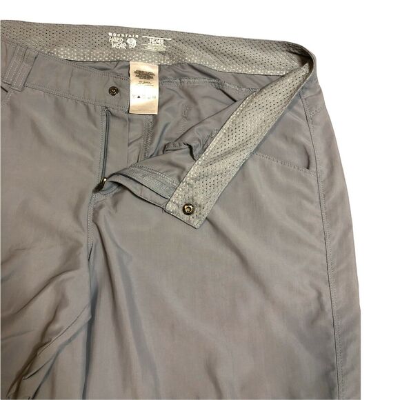 Mountain Hardwear Ramesa Convertible Outdoor Trail HIking Pants 16 Gray Nylon - Picture 2 of 7